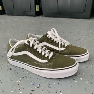 olive drab vans